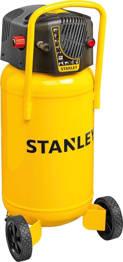 Stanley – D230/10/50V Luchtcompressor – 10 bar – Olievrij, tankinhoud 50 L