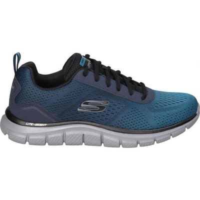Skechers Track - Ripkent 232399-NVBL, Mannen, Marineblauw, Trainingschoenen, maat: 40