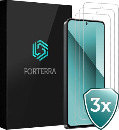 Screenprotector 3 Stuks - Geschikt voor Xiaomi Redmi Note 13 4G - Extra Sterk - Beschermglas - Gehard Glas - Tempered Glass - Screen Protector