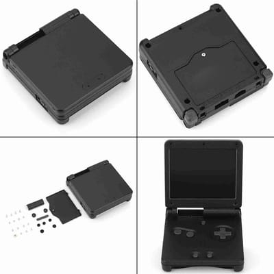 ABS Vervangende Beschermhoes en Reserveonderdelen Kit voor Game Boy Advance GBA SP - Duurzaam en Beschermend Accessoire voor Gamers