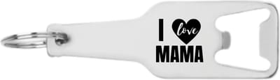 Akyol - ik hou van mama flesopener - Mama - familie - cadeau - 105 x 25mm