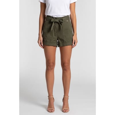 GUESS  Eco New Nina Belted Shor Buffy Größe: S | Kurze Sporthosen Outlet | Damen | Braun