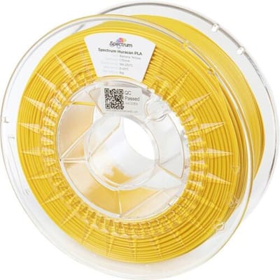 Spectrum Filaments 80921 Huracan PLA BANANA YELLOW Filament PLA kunststof Highspeed filament, Verhoogde extrusionsrate 1.75 mm 1000 Banaangeel 1...