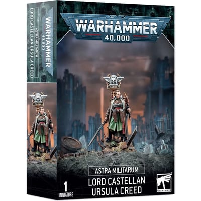 Beeldje Games Workshop Warhammer 40k - Astra Militarum Seigneur Castellan Ursula Creed
