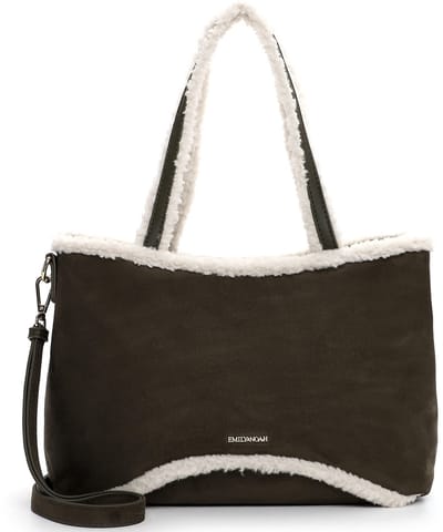 EMILY & NOAH Shopper E&N Heiderose ( 65434 ) - Dames handtassen - green 930