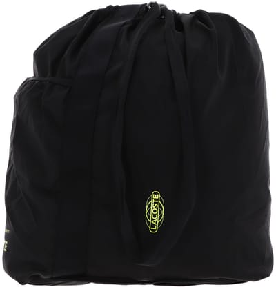 LACOSTE Schoudertas Lacoste Freedom Foldable Backpack Noir Lime Zwart