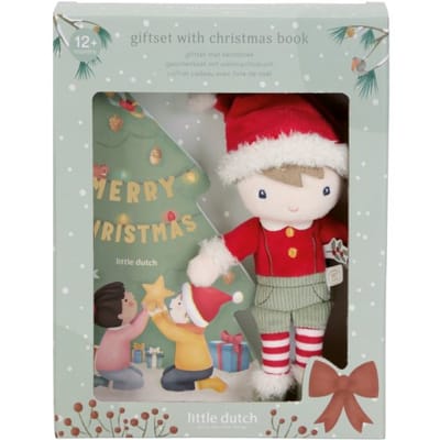 Little Dutch Cadeauset Bijna kerst boek en knuffel