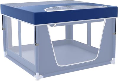 Hondenboxhoes - Puppy renhoes - Huisdieren Binnenhouden - Waterafstotend Nylon - 42x42 cm - Blauw