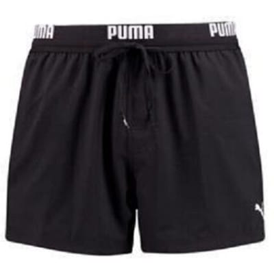 Maillot de bain homme Puma SWIM MEN LOGO noir 90765903 taille M black