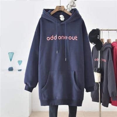 Pull ample mi-long en peluche pour femme, pull surdimensionné aux fesses, épais, nouvelle collection automne et hiver 3XL bleu marine