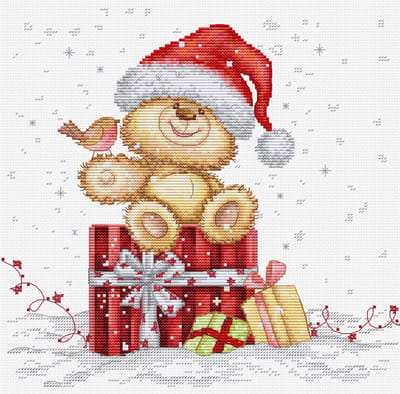 Borduurpakket Luca-S - Holiday Gifts - Kerstkadootjes - B1431