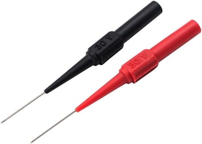 Test Naald Set - Meetprikkers Probes - Elektrische Metingen - Dunne Steeknaald - AC30V DC60V - Gemengde Kleuren