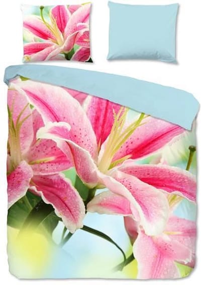 Dekbedovertrek Lily - Pure - Tweepersoons 200x200 cm - Microvezel