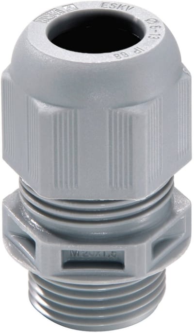 Wiska wartel Metrisch M25 9-17mm IP68 kunststof - grijs - per 50 stuks (10066383)