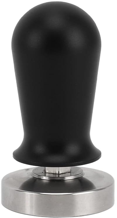 Koffie Tamper - Espresso Pers - Koffie Bereiden - Veerbelast Ontwerp - 51 53 58 Mm - Zilver