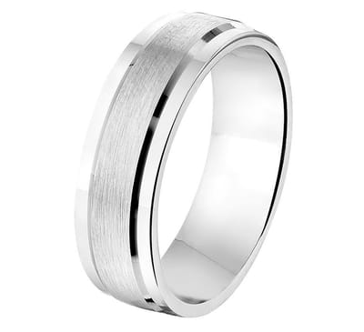 Ring A208 - 6,5 mm - zonder cz - PSN1315204