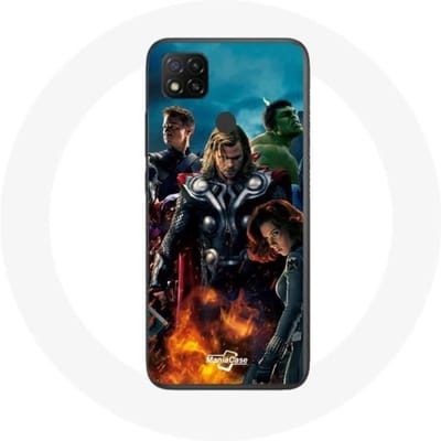 Xiaomi Redmi 9C hoesje Marvel's Avengers