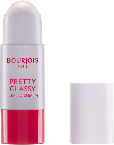 Bourjois Pretty Glassy, Lilac Fizz, Heldere balsem, Moeiteloos glazig ‘glow’-effect, Verhelderende balsem, Stralende huid, 5 g