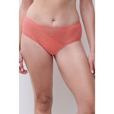 Chantelle Co Bo. Shorty Covering Coral Maat: 38 | Slipjes Outlet | Dames | Blauw