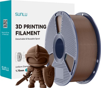 SUNLU PLA+ Koffie Bruin / Coffee 1 kg - 1.75mm - 3D printer filament