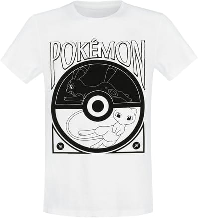 Pokémon Pokéball Balance Heren T-shirt - wit - XXL