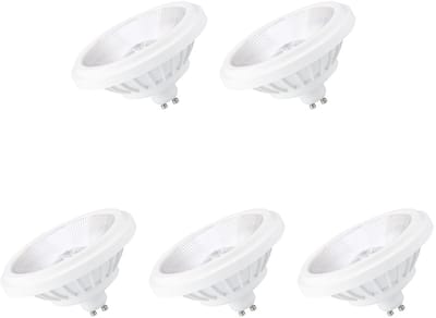 Spectrum GU10 LED Spot AR111 - 14 Watt - 230V - 1200 Lumen - 4000K Neutraal wit - Natuurlijk licht - Energiezuinig - 5 stuks
