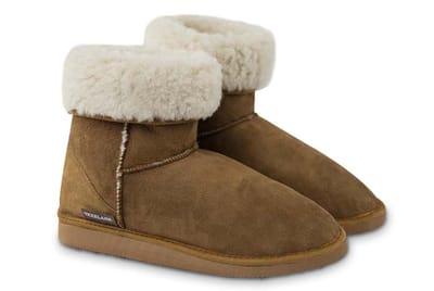 Texelana - wollen sloffen - hoge pantoffel - schapenvacht - dames - heren - Stella - 37
