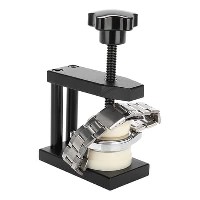 Dailygoods- Horloge Kristalpers - Nylon Horlogepersgereedschap - Horloge Reparatie - Horloge Gereedschap Set - Schokbestendig - Verstelbare Drukregeling - Geschikt voor Werkplaats