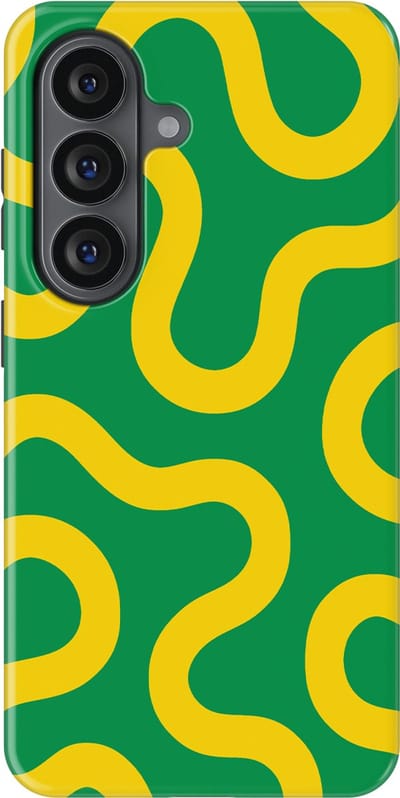 DripCase Motion Flow Tough Hoesje Samsung Galaxy S26 | Backcover met Mag | Trendy Design | Valbescherming | Reggae Flow