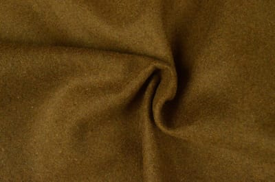 10 meter wol stof op rol - Donker camel - 78% Polyester / 22% Wol