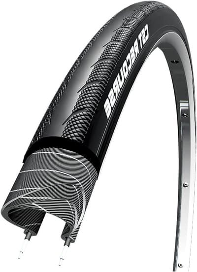 Fietsband - Buitenband Mountainbike - Veilig Fietsen - Vaste Haarband - 700 x 25 - Zwart