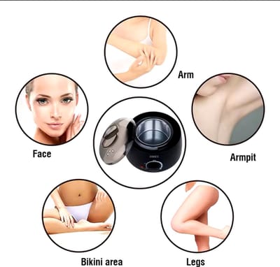 Wax Therapie Machine Wax Warmer Draagbare Elektrische Ontharing Kit Facial Bikini Gebied Oksel-smeltkroes Hot Wax Heater