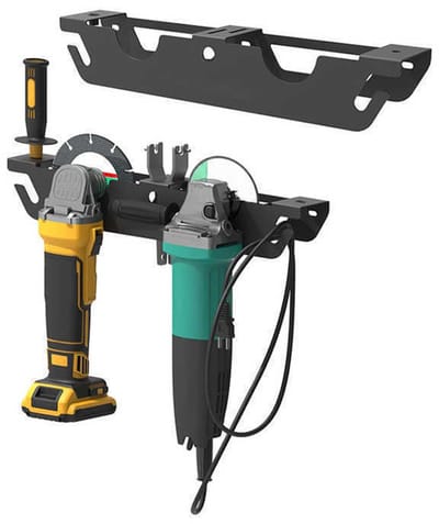 Slijpmachinehouder, mechanische opbergplank voor haakse slijpmachines aan de muur, wandorganizer, boorhouder, standaard voor haakse slijpmachines