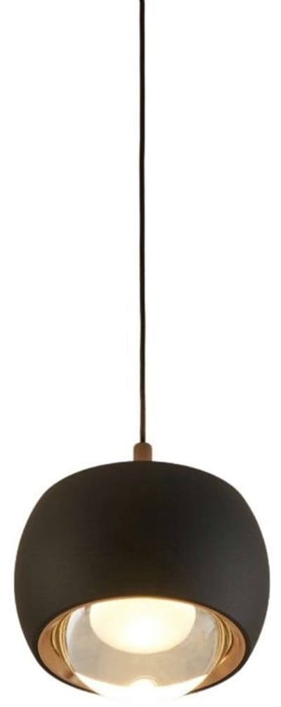 Kosilum - Finn - Hanglamp - Zwart - Aluminium