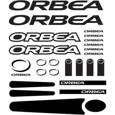 Ensemble d'autocollants pour vélo Orbea, autocollants de protection de cadre, autocollants auto-adhésifs pour voiture Longest side48cm