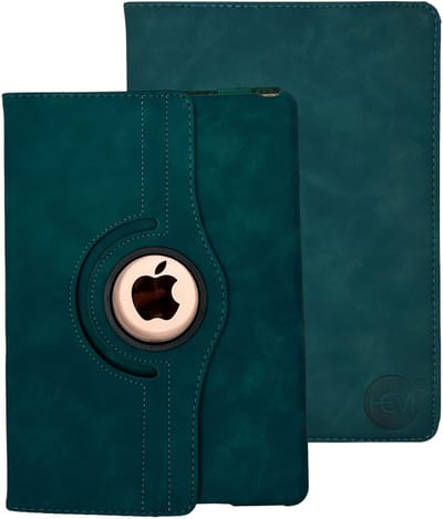 HEM Silky Green iPad hoes geschikt voor iPad Air 13‑inch 2025 - Draaibare Autowake Cover - iPad Air M3 13-inch hoes - iPad 2025 Hoes - 13 inch hoes
