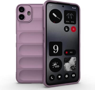Hoesje geschikt voor Nothing CMF Phone 1 - Techsuit Magic Shield Silicone Back Cover - Paars
