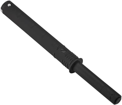 1 stuk SOTECH Deurdemper K-Push Push-To-Open met rubberen punt (Uitstootweg: 37 mm) Antraciet voor Deurscharnieren met veren druksluiting voor deuren zonder greep drukopener