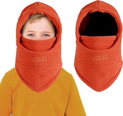 Thermische Fleece Balaclava voor Kinderen - Multifunctionele Winddichte Ski Masker, Warm Hoofdband en Nekwarmer voor Fietsen en Schaatsen