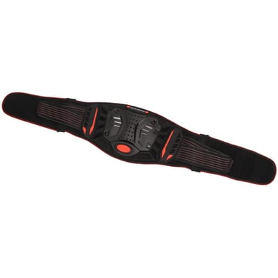 Ceinture lombaire moto professionnelle Coque PP Noir Rouge Respirante Anti-chute Taille de pilote de motocross