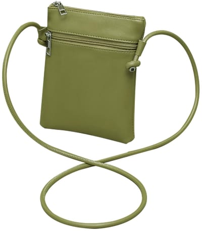 Dailygoods- Telefoon Tas Dames - PU Leer - Mini Schoudertas - Crossbody Tas - Verstelbare Strap - 19 x 14 cm - Klein en Handig