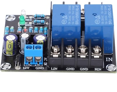 Allecto - Speaker Protection Amp Board - Dual Channel - Betrouwbare bescherming - Compact formaat - Geluidskwaliteit - Geschikt voor audioapparatuu...