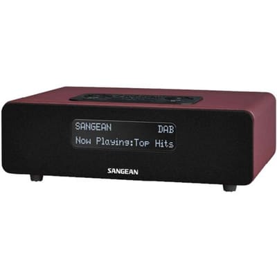 Sangean DDR-36 - DAB Radio met Bluetooth - Tafelradio met DAB+ en FM - Rood