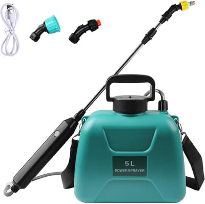Elektrische Drukspuit 5L Oplaadbaar voor Tuin en Plantenverzorging