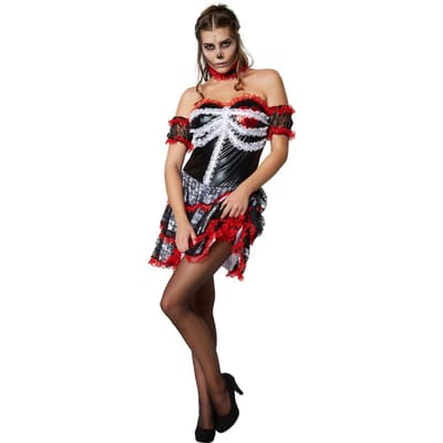 dressforfun - Griezelige geliefde XXL - verkleedkleding kostuum halloween verkleden feestkleding carnavalskleding carnaval feestkledij partykleding - 302019