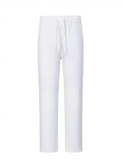 Livano Linnen Broek Heren - Zomerbroek - Volwassenen - Lange Broek - Pantalon - Strandbroek - Zomer - Ibiza Stijl - Wit - Maat S