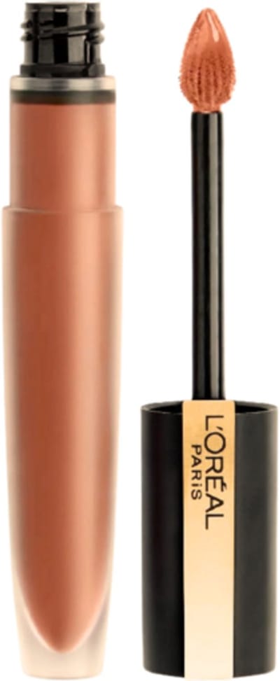 L'Oreal Paris - Rouge Signature - 428 - I Explore - Matte Lipstick - Nude Bruin - Vloeibare Lippenstift - 7 ml