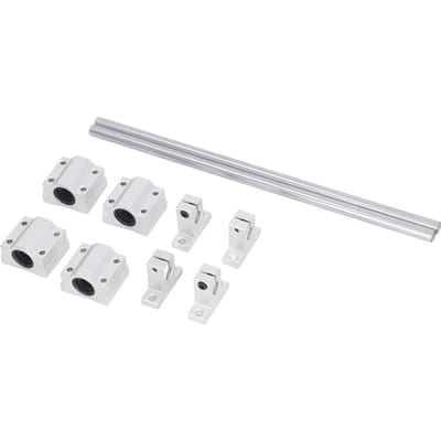 Lineaire Rail Schuif Lineaire Railgeleiding Lineaire Beweging Schuifrail met 4 Stuks Schuifblok voor Machines 10?500