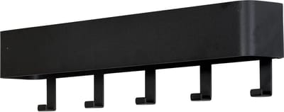 Spinder Design kapstok Dax Play 5 - Zwart - 5 haken - Staal