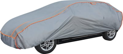 Walser Auto-hagelbeschermhoes Perma Protect Complete - hagel bescherming dekzeil waterafstotend - hagelbeschermende garage voor auto Maat 1 grijs